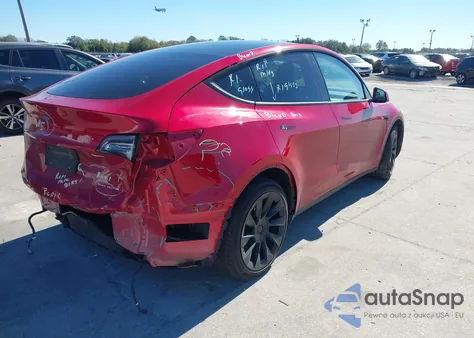 2020 Tesla Model Y Long Range Dual Motor All-Wheel Drive from USA, damaged, VIN 5YJYGDEE3LF023613